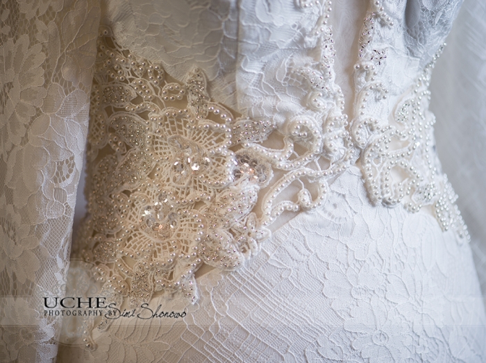 22_A.Cherie couture custom mermaid wedding dress waist beading details showing the beading sequinns and lace combinations